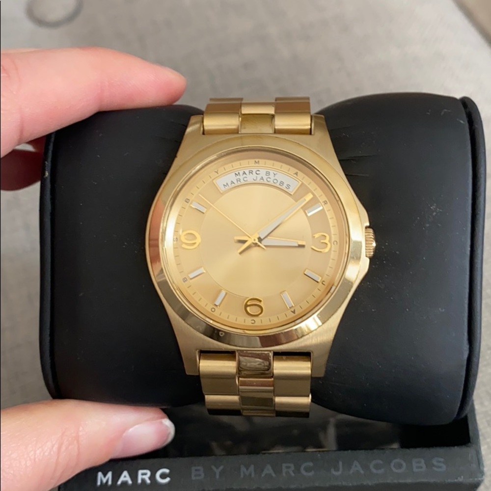 Marc Jacobs Gold Watch